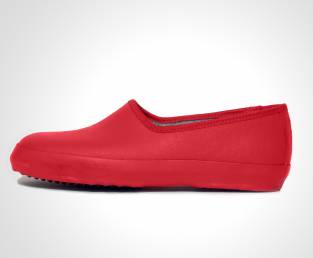 Gumena ženska cipela, crvena