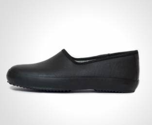Rubber men's shoes, Black