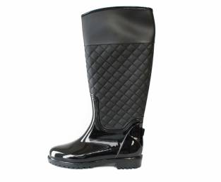 Women's rubber boots, Black