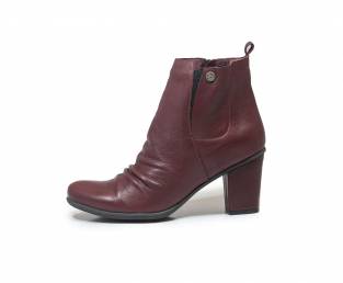 Women's ankle boots, Bueno, burgundy