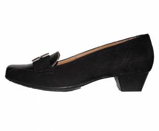 Borovo kožna ženska cipela, Crna