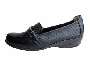 Borovo Comfort, Kožna ženska cipela, Crna