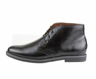 Borovo, men's ankle boots, Black