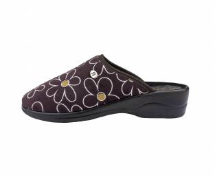 Borovo women's slippers, Brown