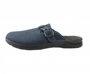 Men's slippers, Blue
