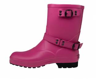 Rubber women's boots, Pink