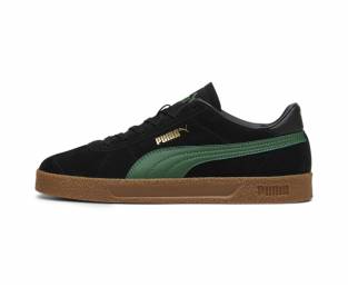 Puma, Men's sneakers, Black - green