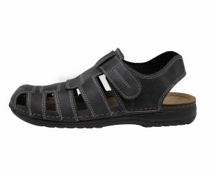 Men's sandals, Black