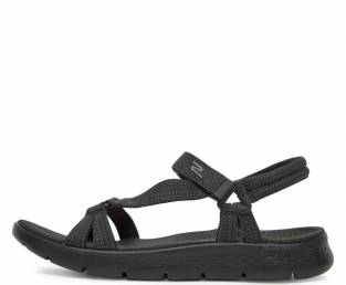 Skechers, Ženska sandala, Crna