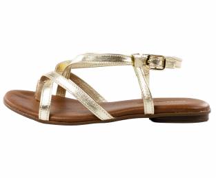 Borovo women's sandals, Gold