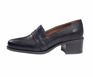 Borovo kožna ženska cipela, Crna