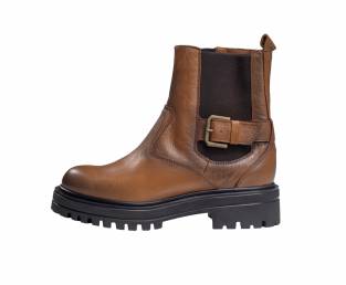 Borovo women's ankle boots, Brown