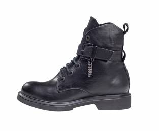 Borovo kožna ženska gležnjača, Crna