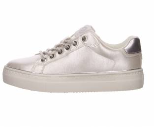 Tamaris, Women's sneakers, White pearl