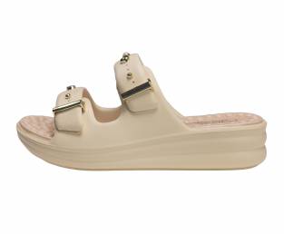 Women's slippers, Beige