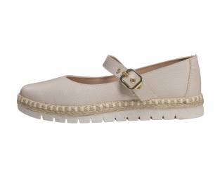 Women's ballerinas, Beige