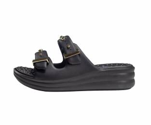 Women's slippers, Black