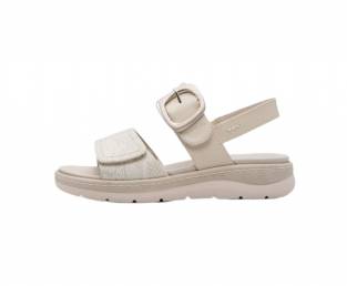 Women's sandals, Ivory
