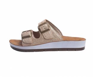 Women's slippers, Cream