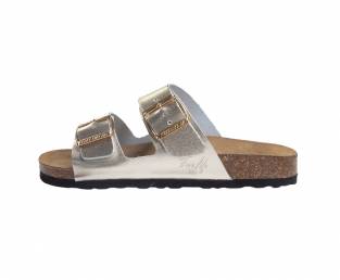 Relax Shoe, Women's slippers, Gold