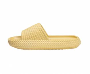 Women's slippers, Yellow