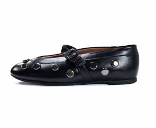 Women's ballerinas, Black