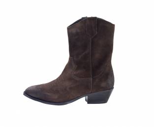 Women's ankle boots, Brown
